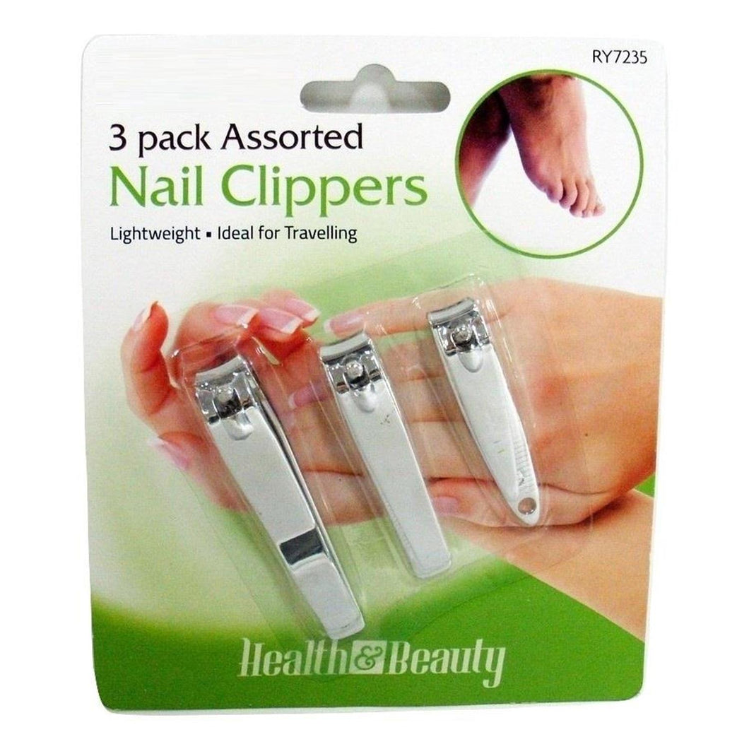 3 Pack Nail Clippers