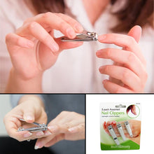 Load image into Gallery viewer, 3 Pack Nail Clippers
