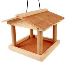 Load image into Gallery viewer, Hanging Wooden Bird Table
