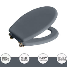 Load image into Gallery viewer, MDF Toilet Seat - Grey
