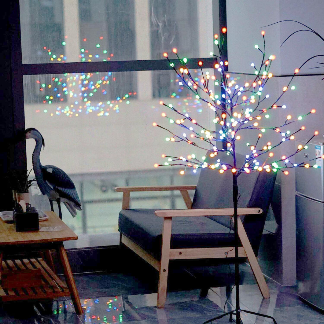 Christmas LED Berry Tree - Multi Colour