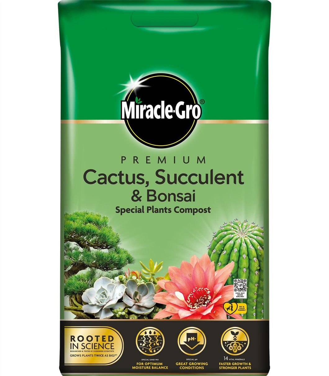 Miracle-Gro Cactus, Succulent & Bonsai Compost 6L